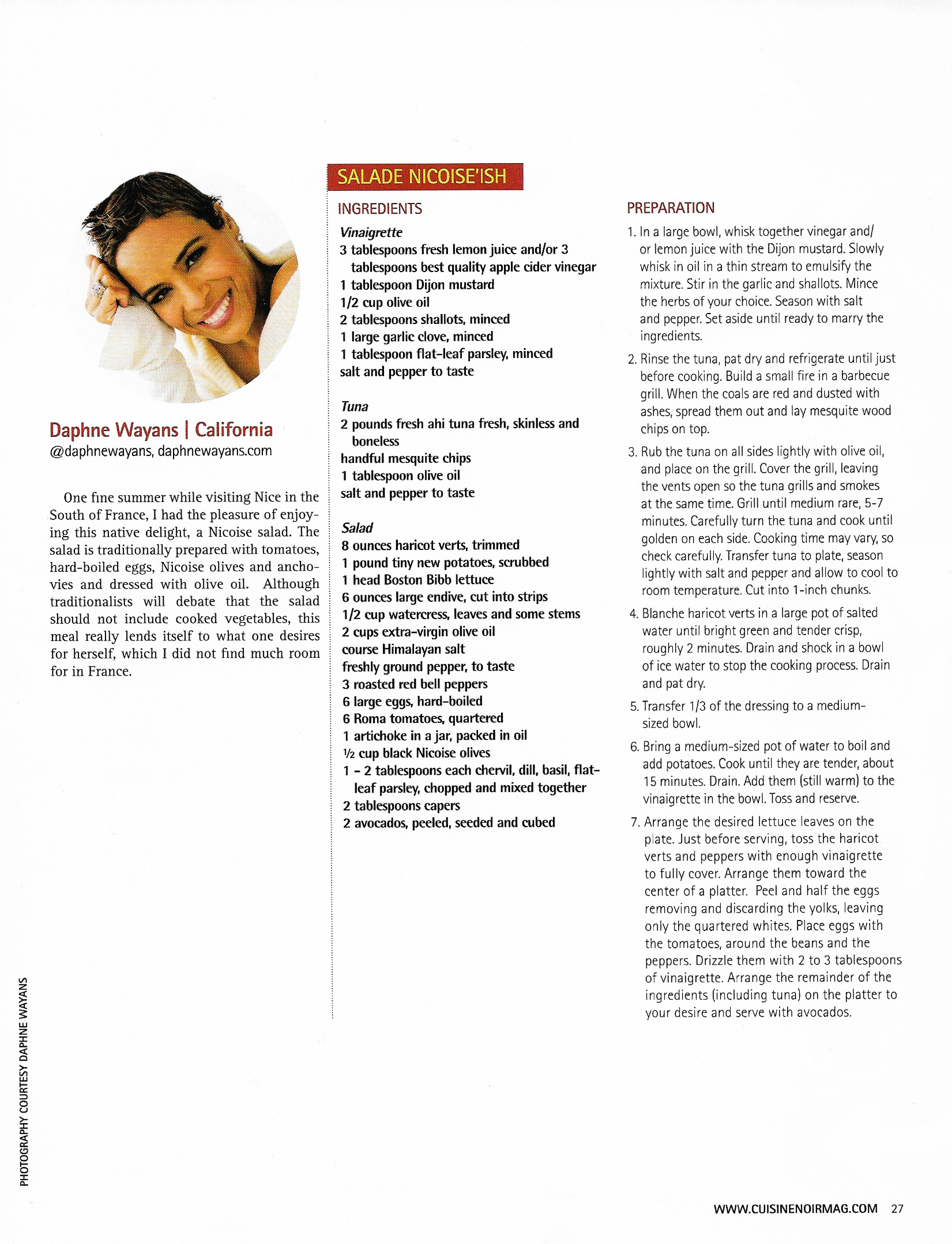 Daphne Wayans in Cuisine Noir