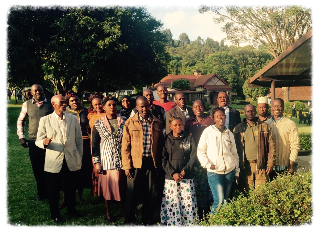  Integrated Child Development Center Project staff at annual conference at Brackenhurst