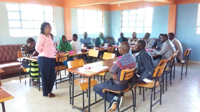  SHG training session, Wamaganga