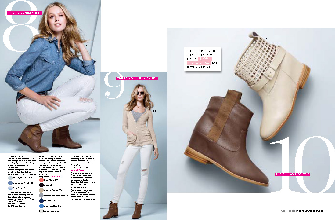 Copy reads: The secret's in! This edgy boot has a hidden inside wedge for extra height.