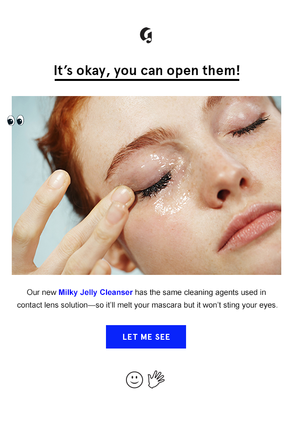 Milky Jelly Cleanser Ingredient Email