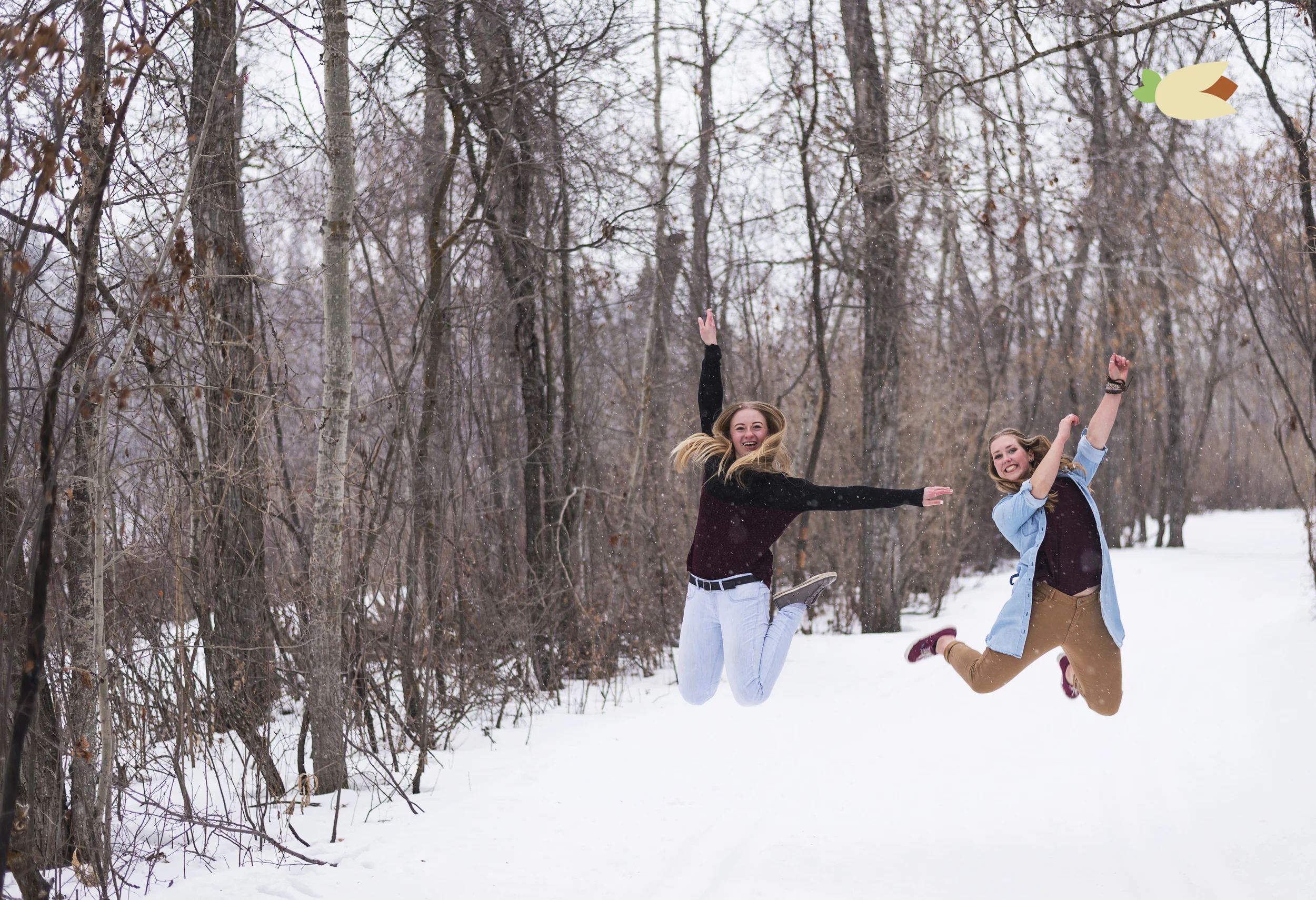 Emma and Sarah | Edmonton Best Friend Grad Photography