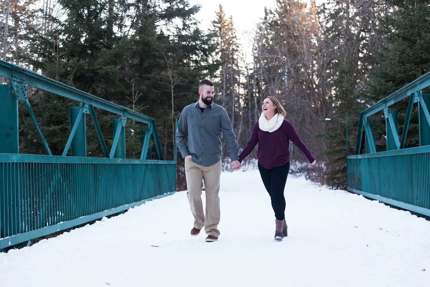 Edmonton Engagement Photographer | Heather and John