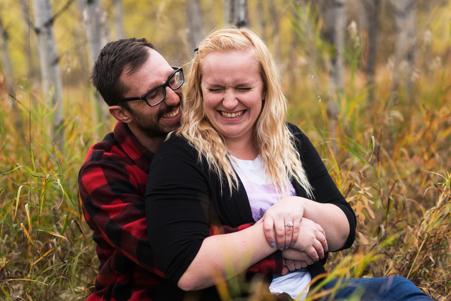 Edmonton Engagement Photography | Hermitage Park | Austin and Becky
