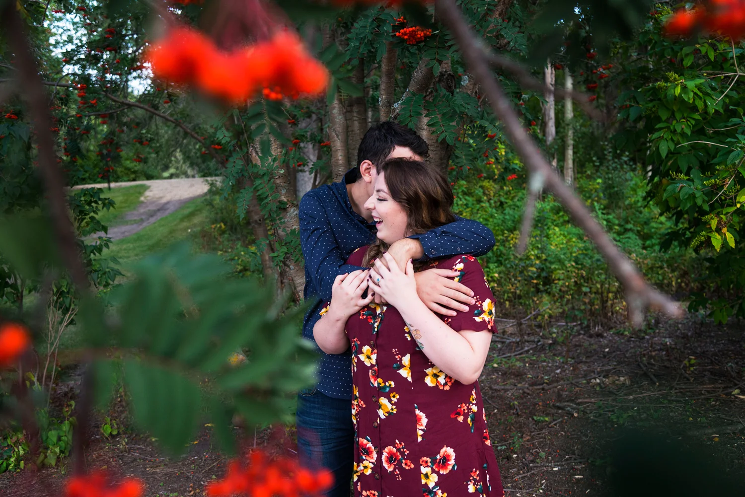 Edmonton Engagement Photography | Alberta Botanical Gardens | Elise and Jesse