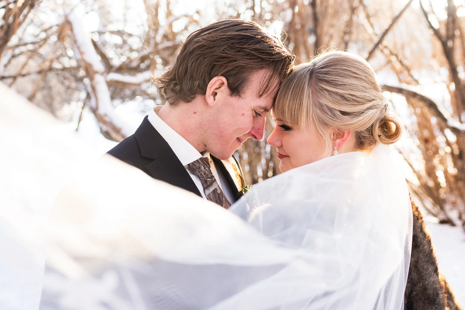 Red Deer Wedding Photography | Winter Wedding | Kyra and Danny 