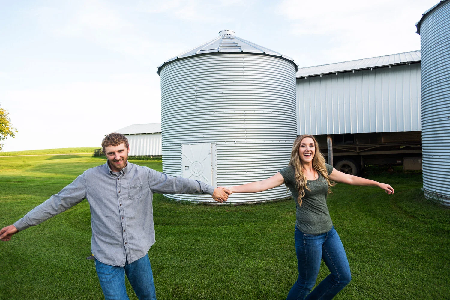 Edmonton Engagement Photography | Hay Lakes Farm Engagement | Morgan and Jimmy 