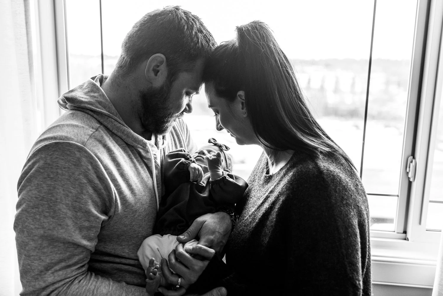 Lifestyle Newborn Session | In-home Newborn session | Camrose Newborn Photographer