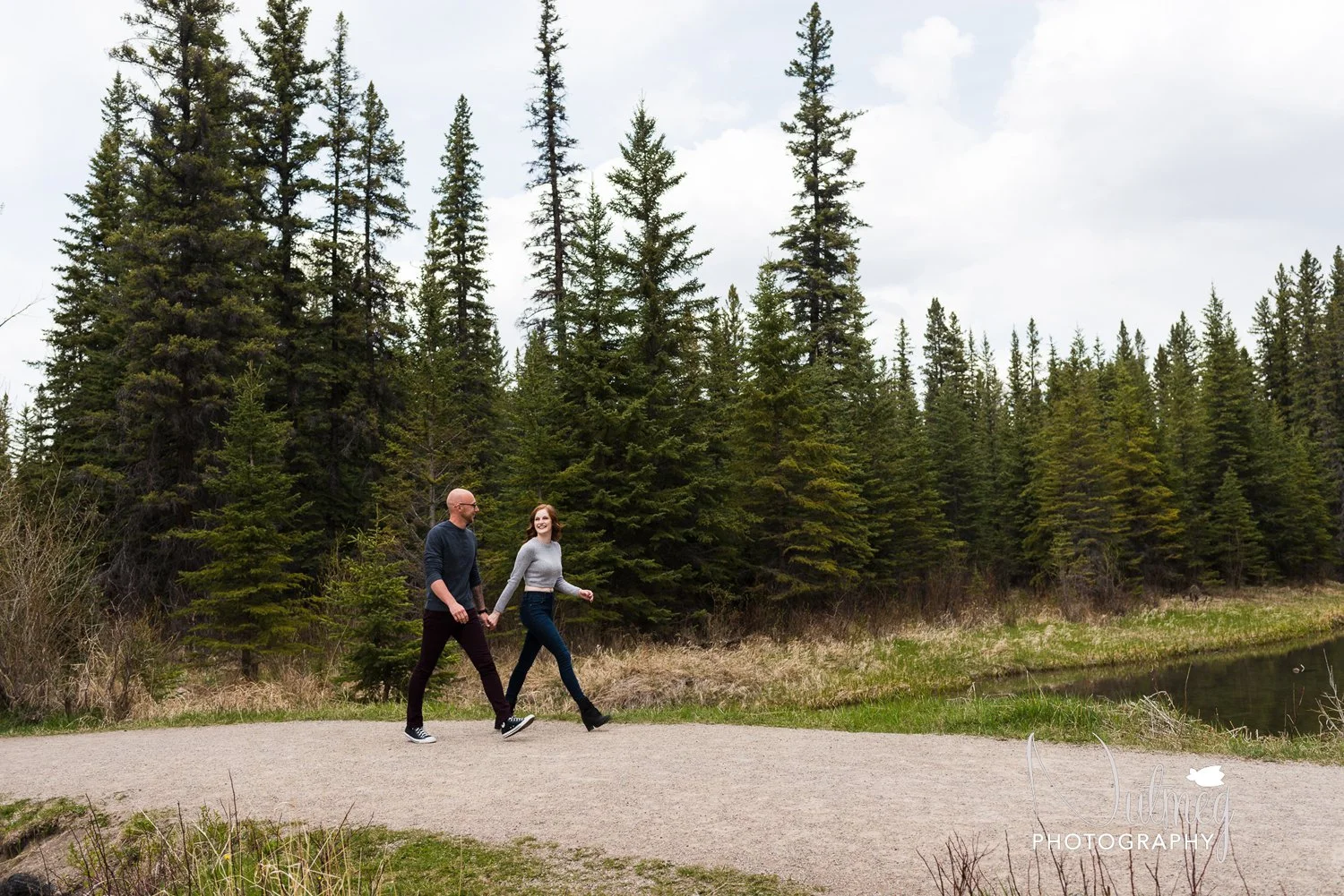 Calgary Engagement Photographer | Griffith Woods Park Engagement | Shannon and Kevan