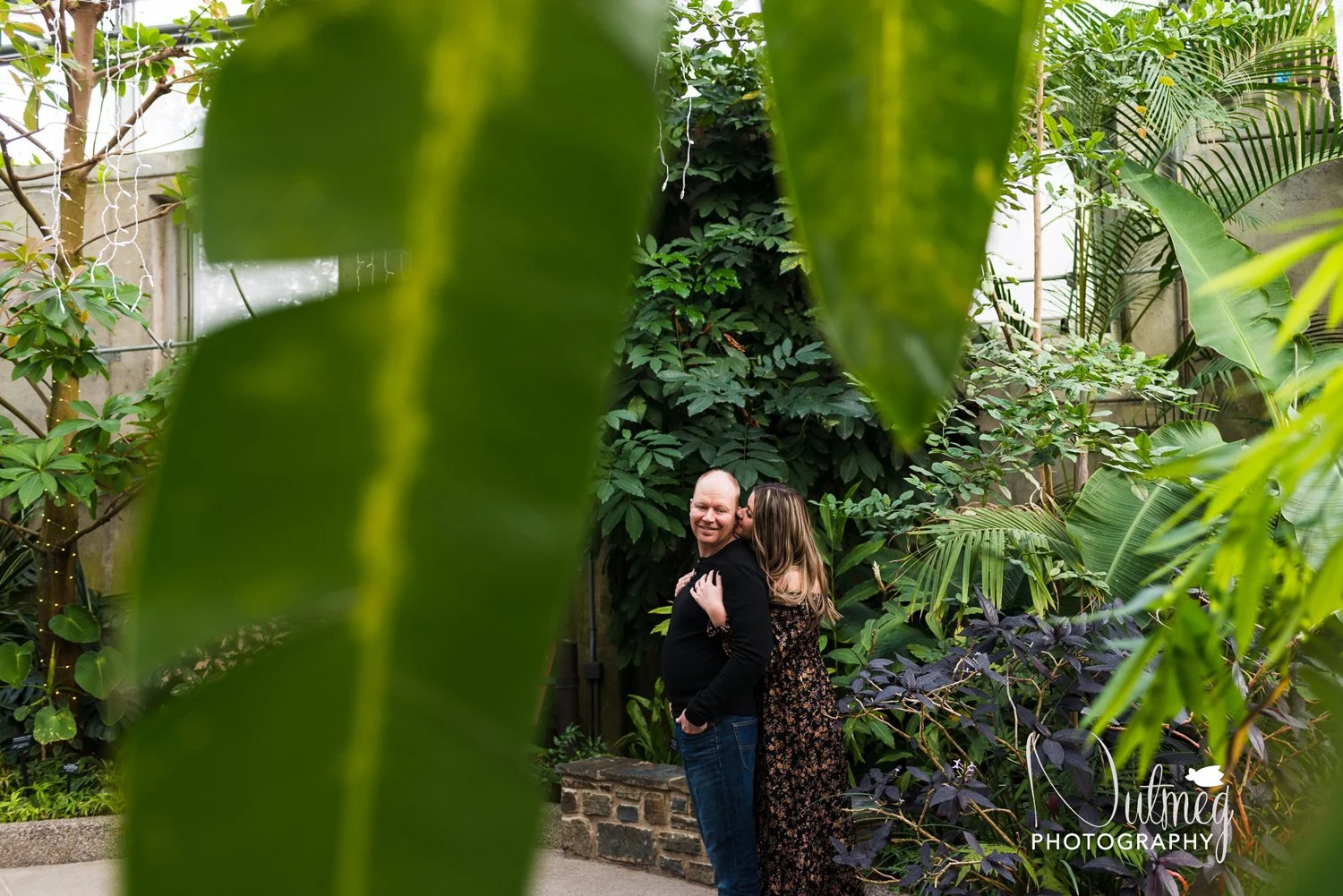Calgary Engagement Photographer | Calgary Zoo Butterfly Gardens Engagement 