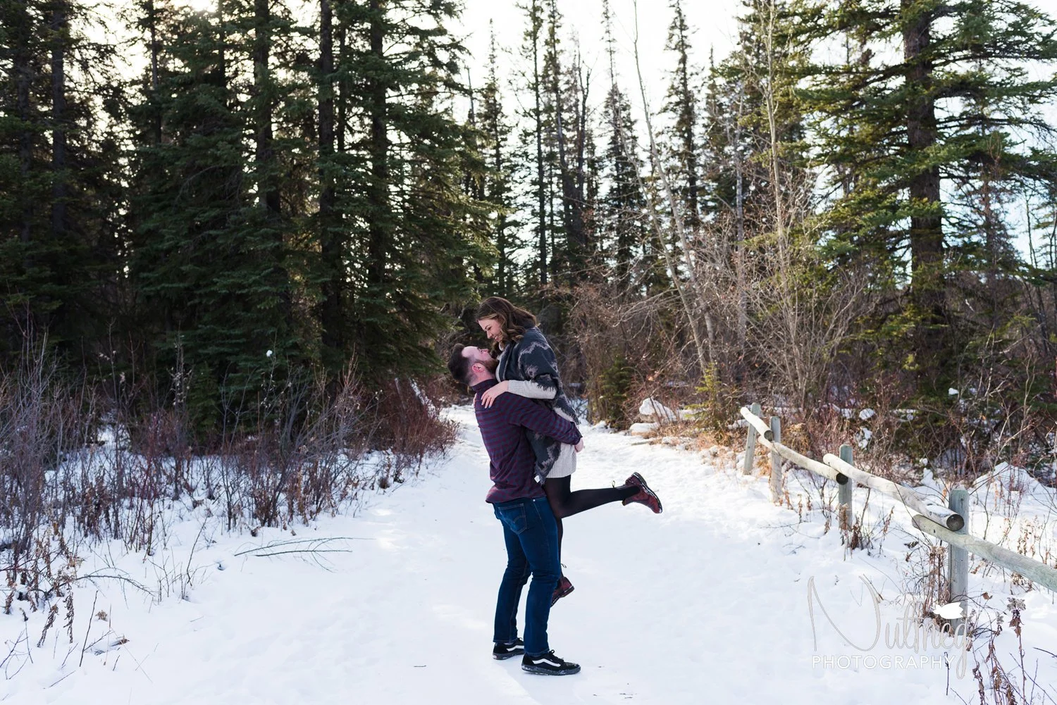 Calgary Engagement Photographer | Griffith Woods Park Engagement