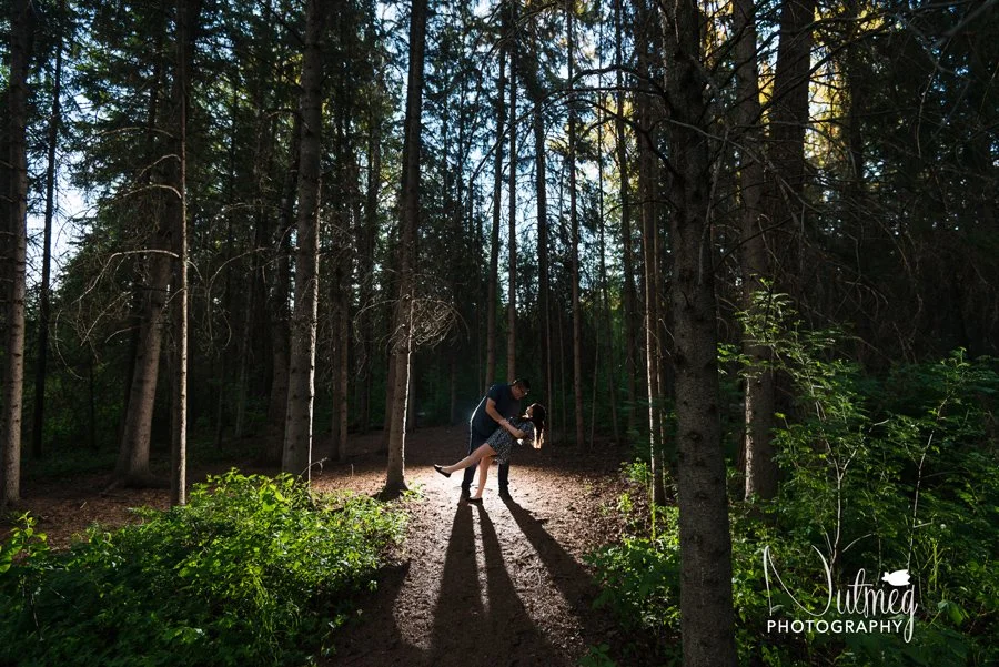 Edmonton Spring Engagement Photography | Snow Vally Engagement Session 