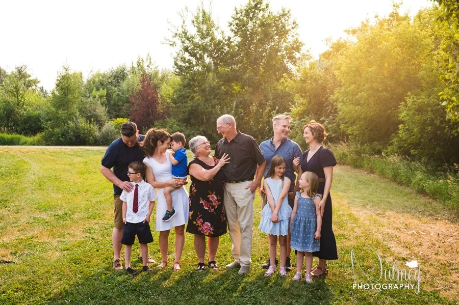 Extended Family Photography | Stony Plain Extended Fall Family Photographer