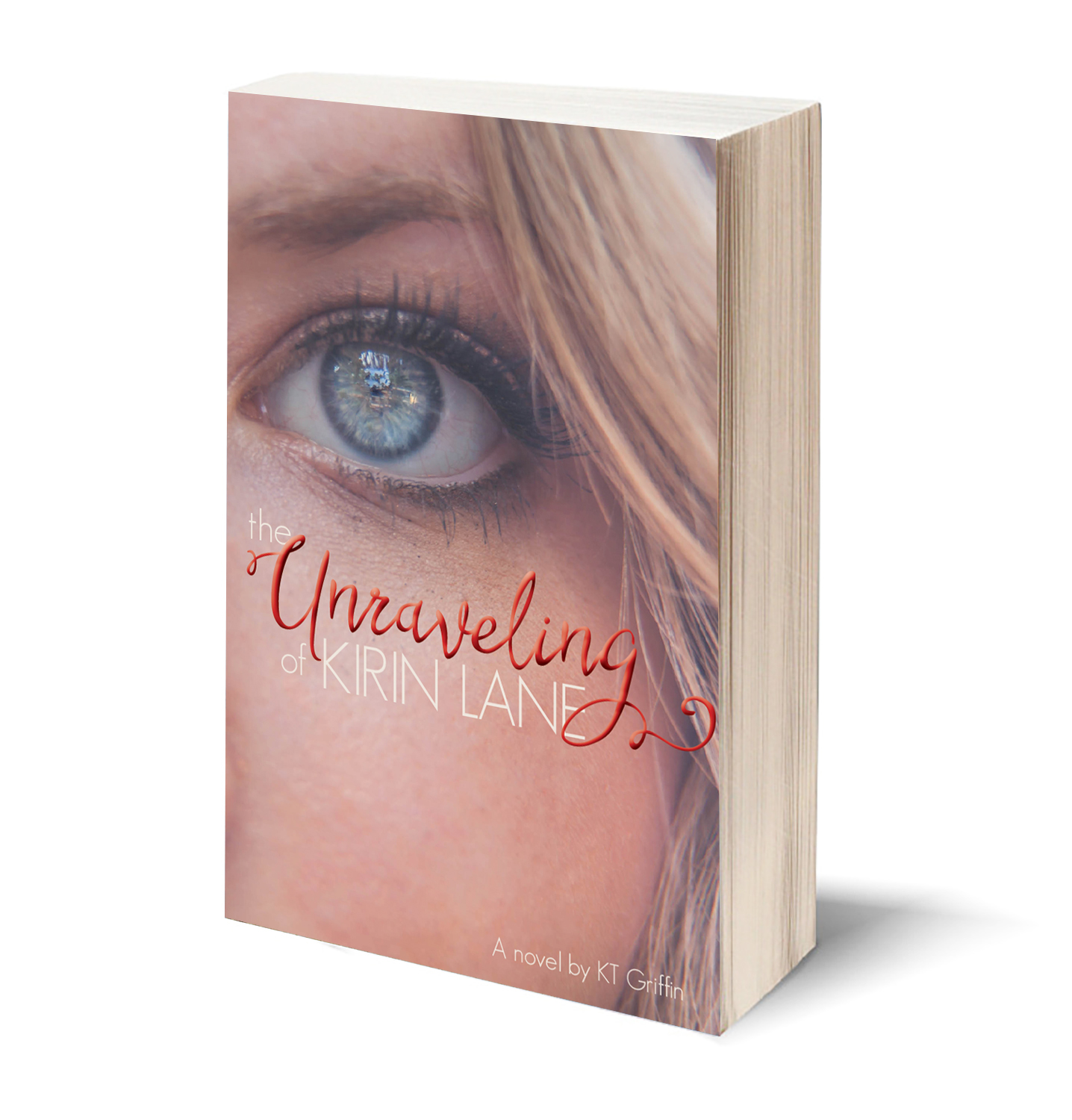 The Unraveling of Kirin Lane cover design - created in Adobe InDesign