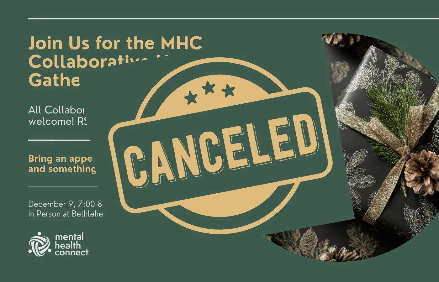 CANCELED: MHC Holiday Gathering