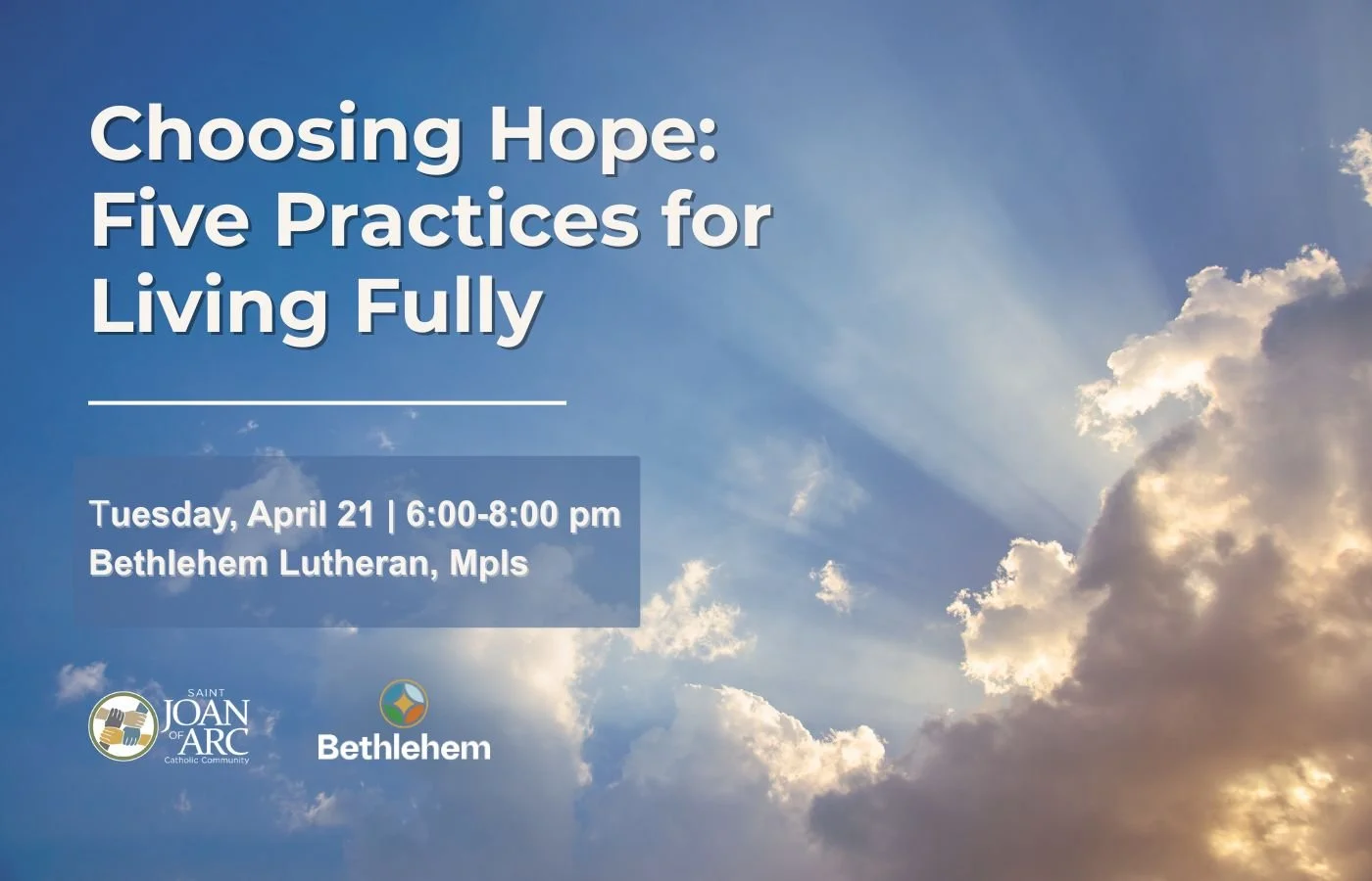 Choosing Hope: 5 Practices for Living Fully