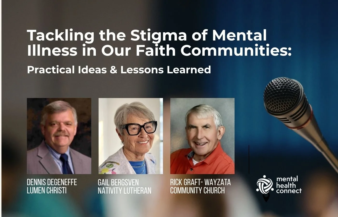 Tackling the Stigma of Mental Health in Our Faith Communities: Practical Ideas & Lessons Learned