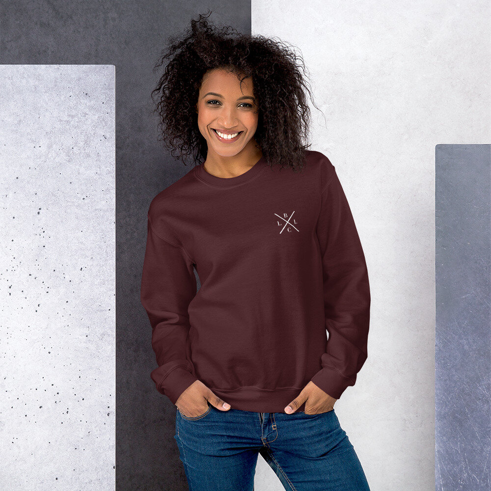 Cross-BLLC_mockup_Front_Womens-Lifestyle-2_Maroon.jpg