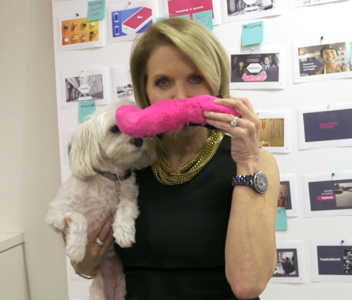 Katie Couric takes a tour of Lyft HQ.