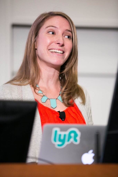 Lyft's Director of Community Relations, Emily Castor