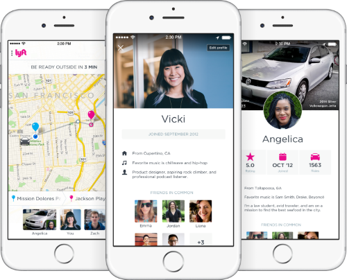 Lyft profiles showcase key stats for ratings and ride count, plus optional fun facts like hometown and favorite music. If you choose to connect with Facebook, you’ll also see if you have any mutual friends.