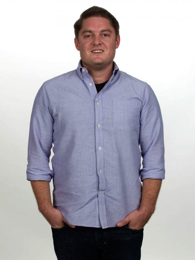 Ethan, the man behind the marketing buzz.