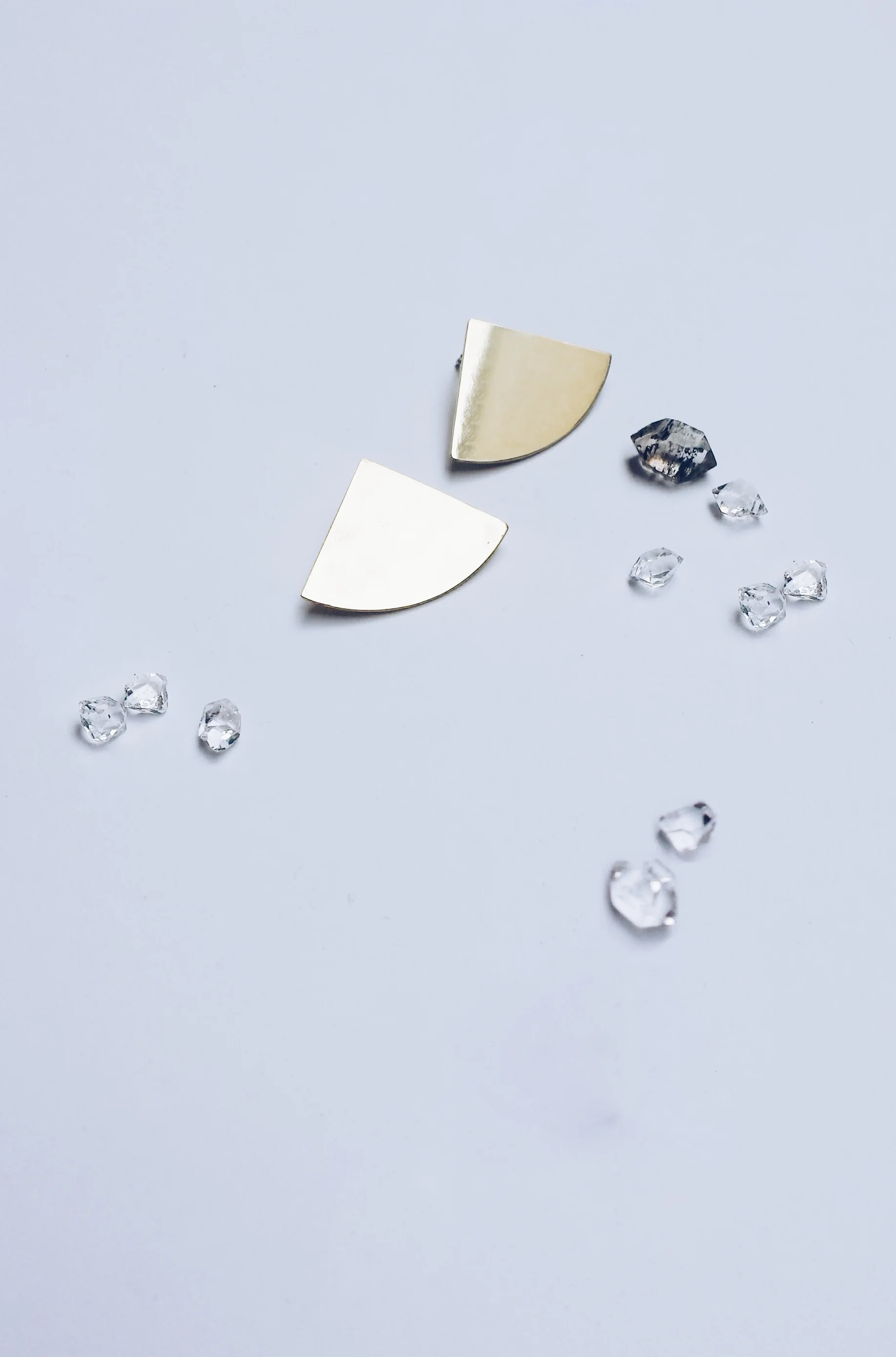 Téssera Stud by Elizabeth Leflar - Minimalist Geometric Earrings