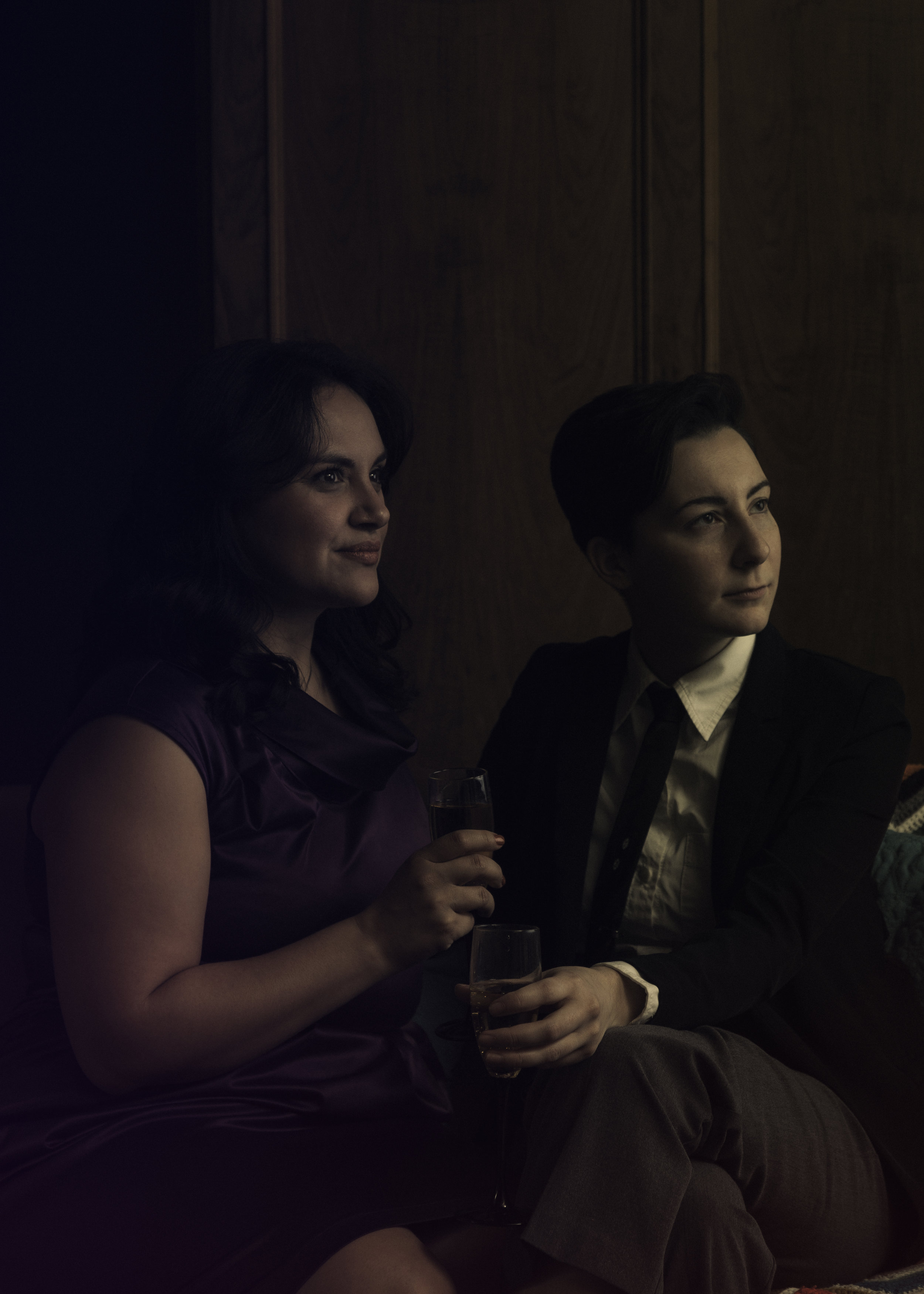  Samantha Michelle Nava as Leigh and Shalyn Welch as Darc y. Photo credit: Christopher Semel