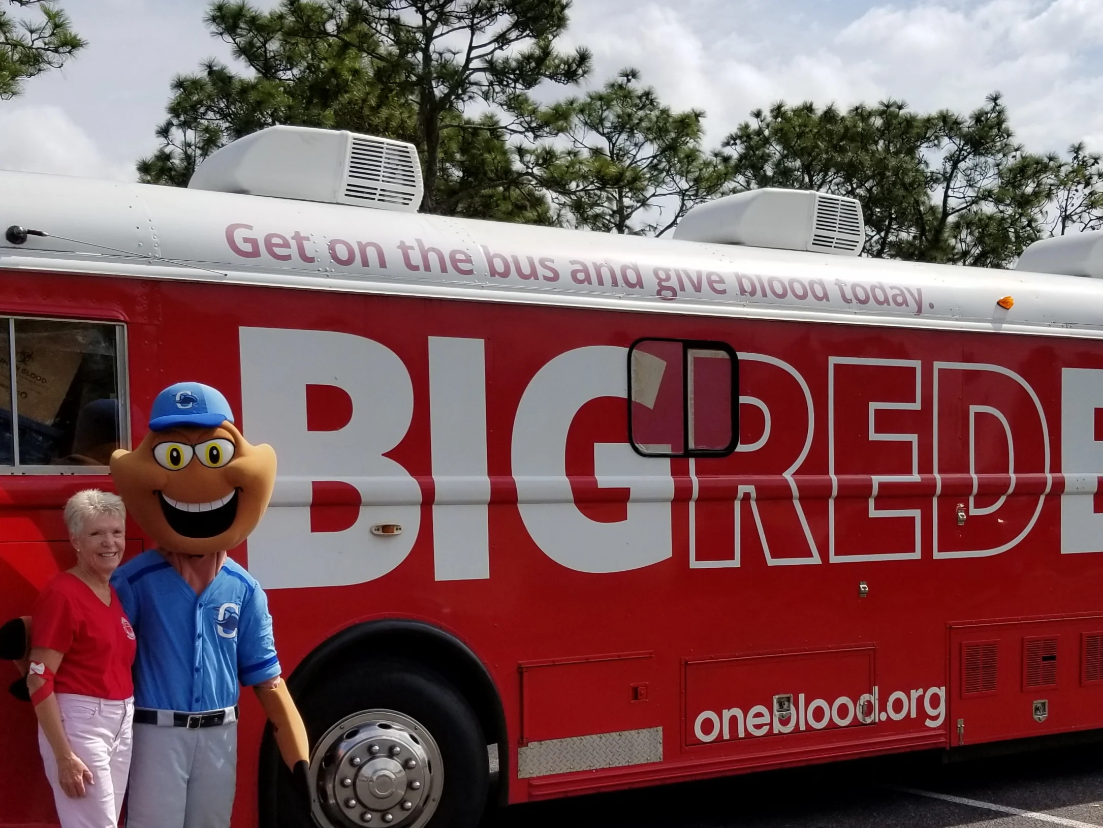 Thanks to Clawford, the Stone Crabs Baseball Team Mascot, and to all of our blood donors who came out to support our first BIG RED BUS Blood Drive at the Rotonda West Community Center! We surpassed our goal!! Hooray for the Gfwc Rotonda West WC , our friends and wonderful neighbors!