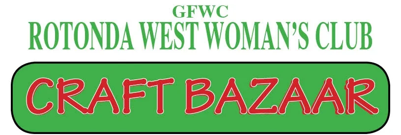 GFWC Rotonda West Woman's Club Annual Craft Bazaar Congratulations to the GFWC Woman's Club of Rotonda. On Saturday November 10th the club held its annual craft bazaar.The bazaar was held for the first time at the new Rotonda West Community Center. The Creative Crafters worked tirelessly each week from February until November to make this event one of the club's most successful fundraisers. Thank you to all who made cookies and other bakery goods. A huge thank you to all the members who helped to setup and worked the day of the sale. Our Sew N' Sew's made beautiful items to sell and the cafe served a most delicious lunch! The turnout for the bazaar was impressive which helped to make it such a success. GFWC Rotonda West Woman's Club is an offshoot of the GFWC Florida and the General Federation of Women's Clubs headquartered in Washington DC. GFWC Rotonda West Woman's Club is a non-profit organization open to all women living in the area (not exclusive to Rotonda West). The club supports our local communities in scholarships, collecting for food banks, environmental cleanups while also lending help as needed, in areas of natural disaster. Some of the many organizations that receive assistance are the local elementary and high schools, Englewood Health Clinic, C.A.R.E., Backpack Kidz., Guardian Ad Litum, Big Brothers and Big Sisters and Suncoast Humane Society to name just a few. Help is also provided to veterans, the elderly and homeless. We also support special programs such as Walgreens Pharmacy Shot for Shot, Canine Companions Training and Operation Smile which assists in providing dental operations for children around the world. Thank you again to the amazing women of the GRWC Rotonda West Woman's Club. Diana Dudick, Co-Chair Kathy Altenburg, Co Chair