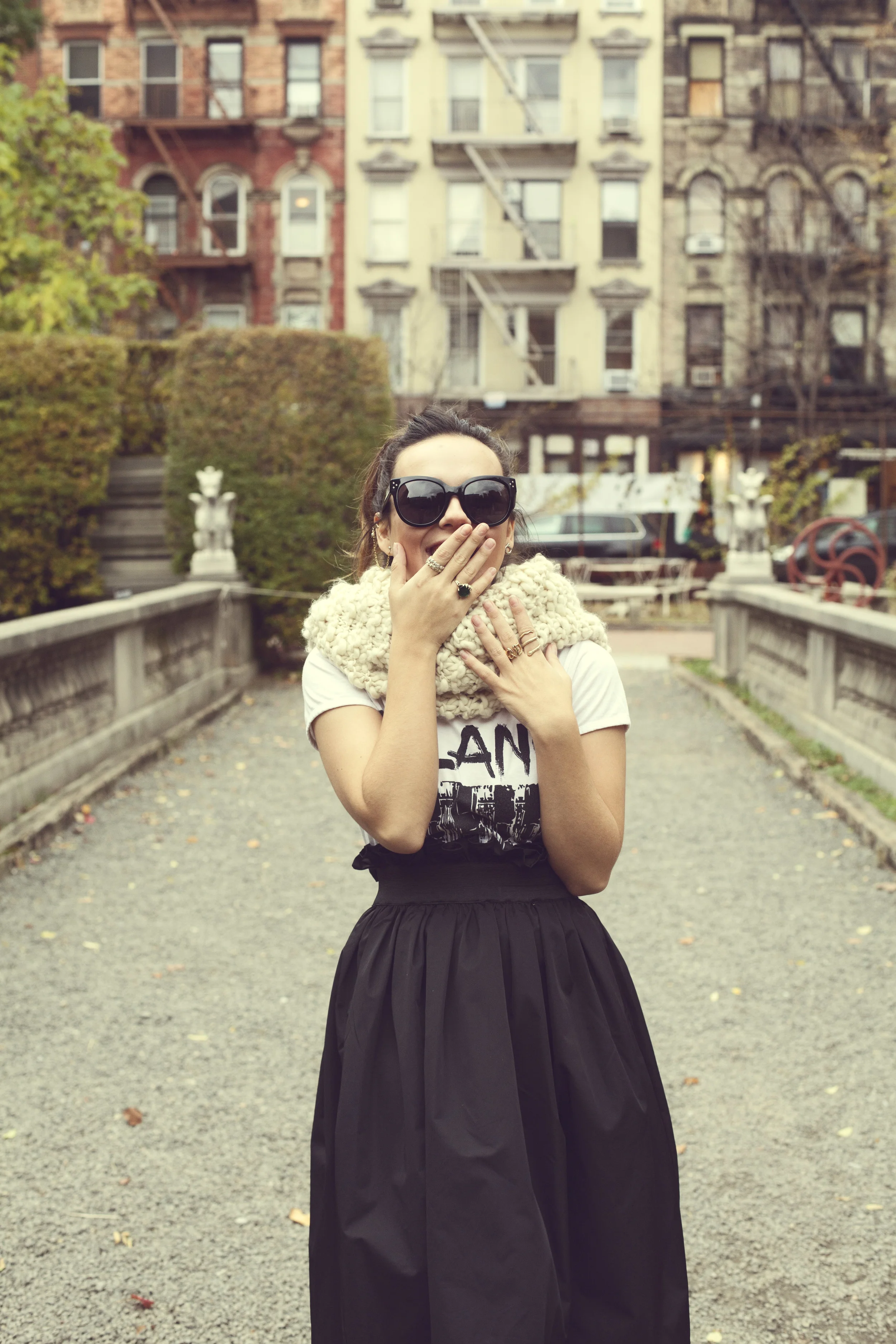  Photo by Ashley Frangie l Elizabeth Street Garden, Nolita. New York2013