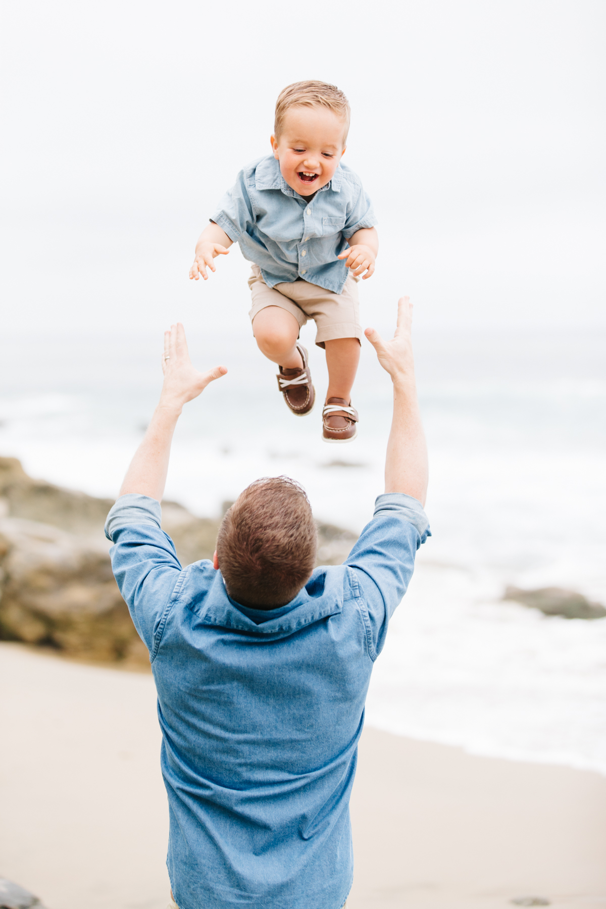 He loves flying high! 