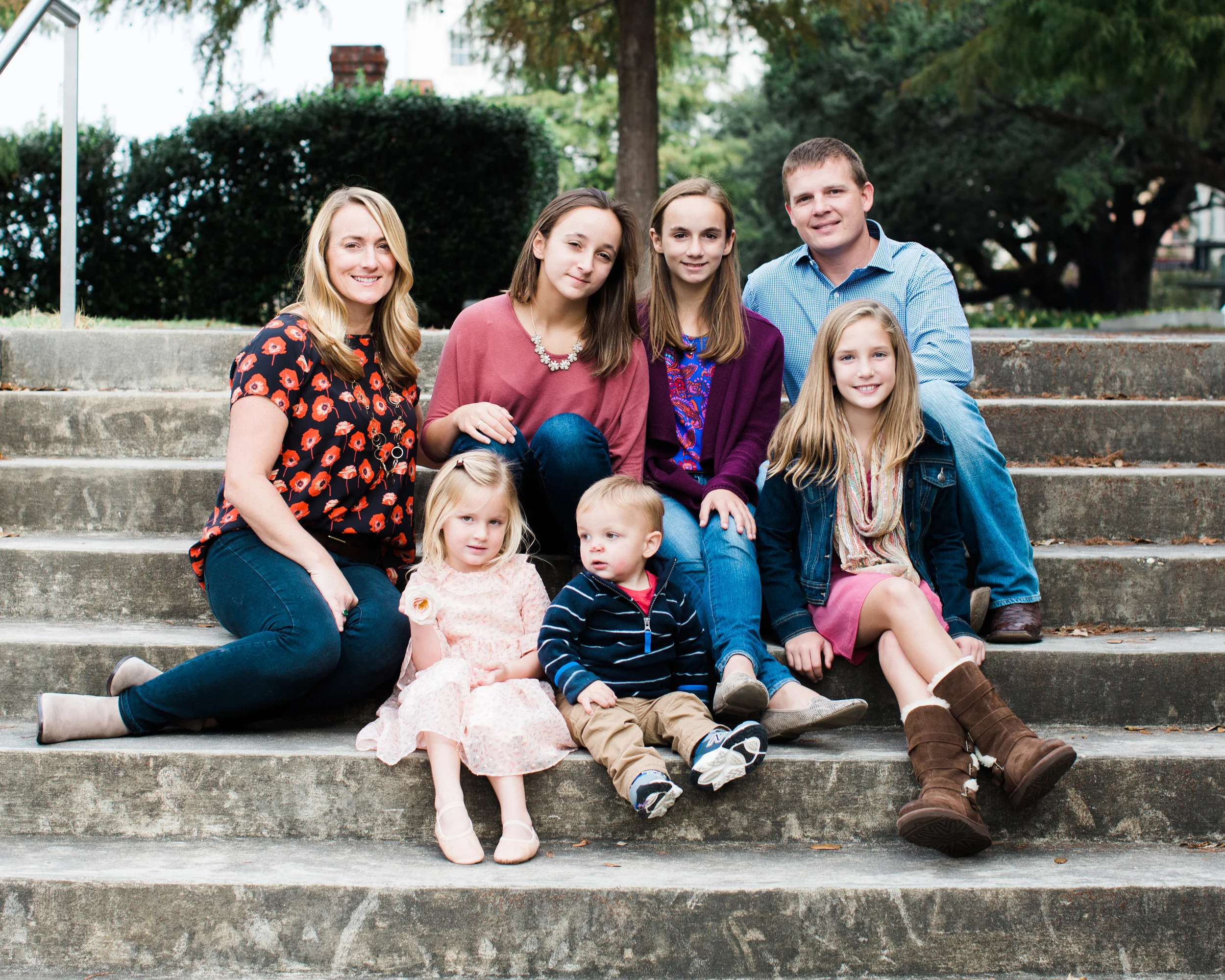 Downtown Baton Rouge Family Pictures | Williams Family