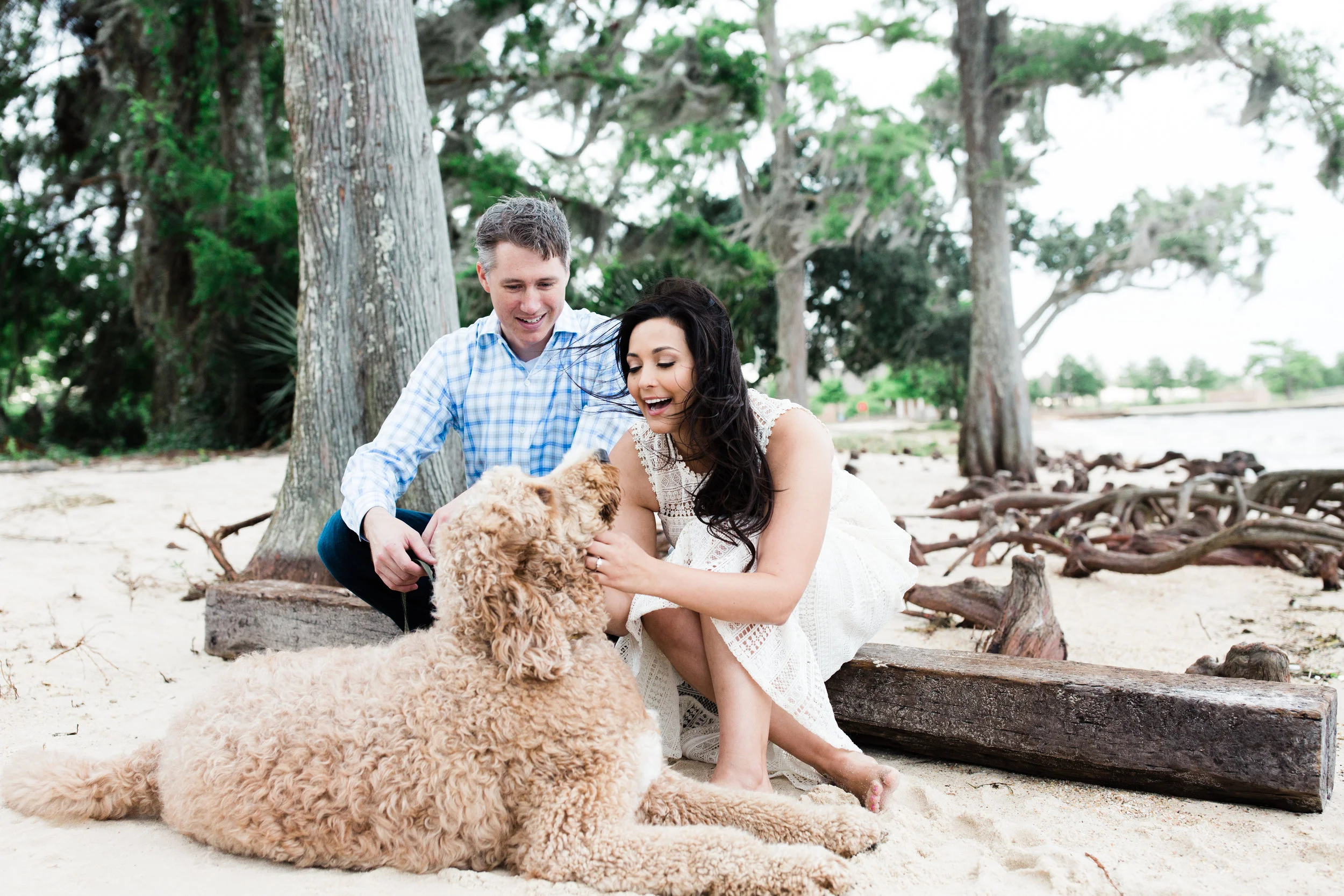 Lifestyle Engagement Photos | Fontainebleau State Park, Louisiana | Mandy Moran