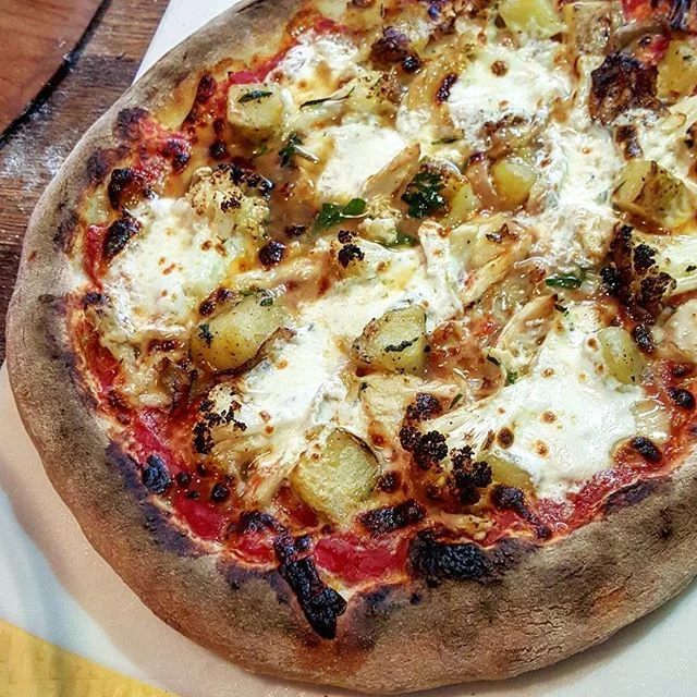 @blumie625 made a lovely leftover pizza. I love leftovers!