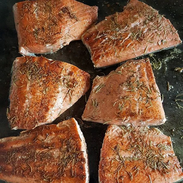 @doolahk has a strong searing game with her Griddle!