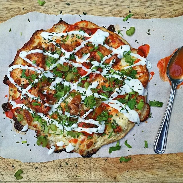 @mybizzykitchen At it again with the yummy and healthy pizza!