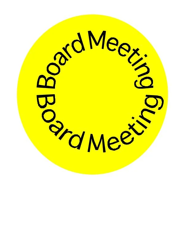 Board Meeting
