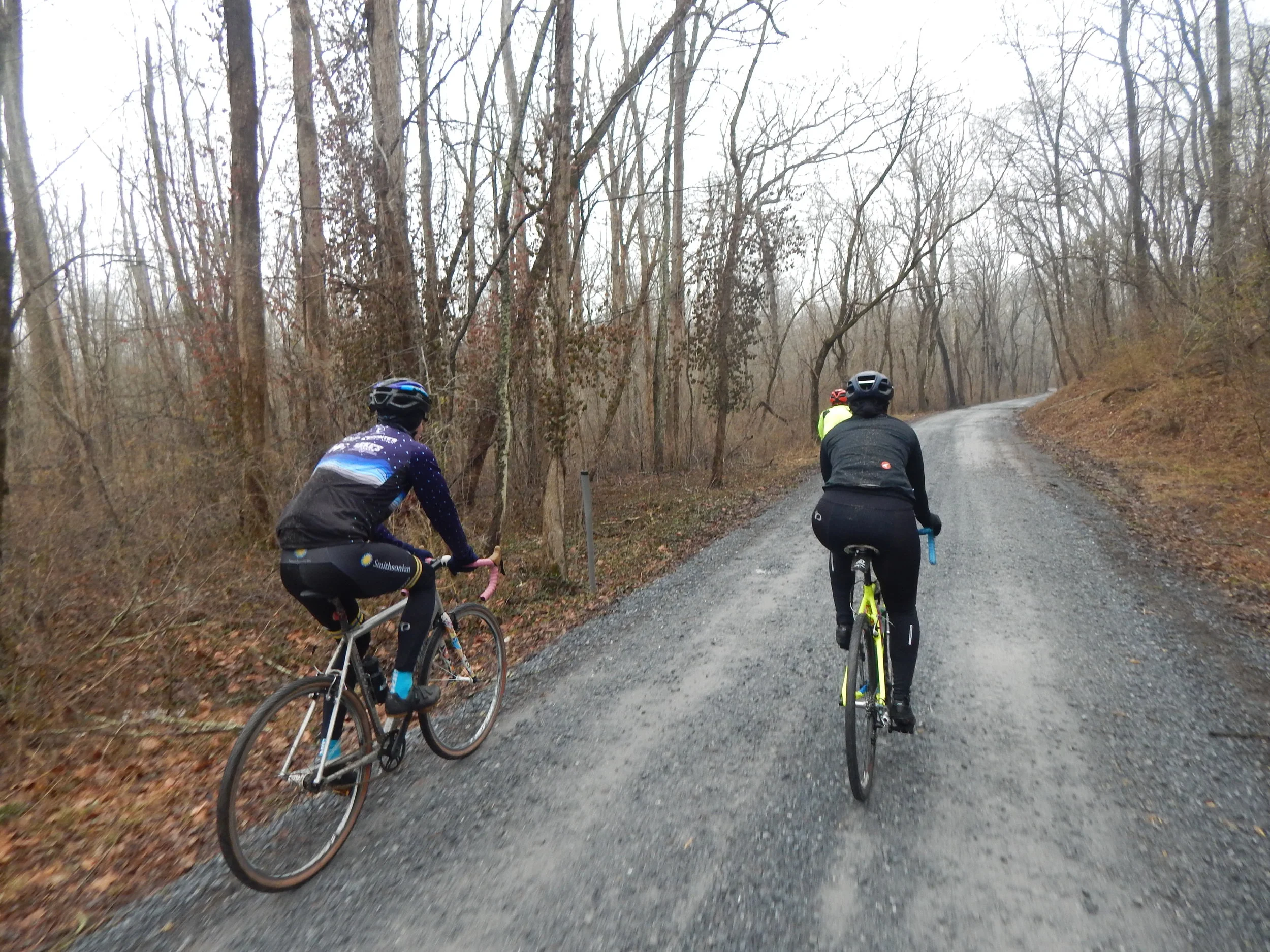 Winter Gravel Route Scouting