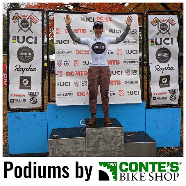 We heard you like podiums so we put @kcrobers' podiums in ANOTHER podium and turns out that means she is the 2019 WOMEN'S 4/5 PARKWAY CX TROPHY WINNER. 🔥🔥🔥🔥🔥 Next stop: category 3. #podiumsbycontes @contesbikeshop