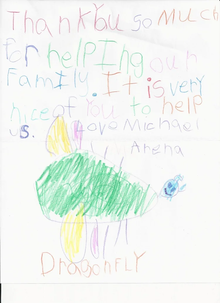 A thank you lett er from one of our coach-ed community members, michael.