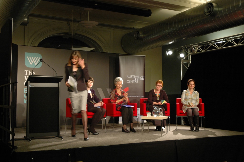  FAR LEFT: Rosemary&nbsp;McKenzie launched  The New Poets Series  