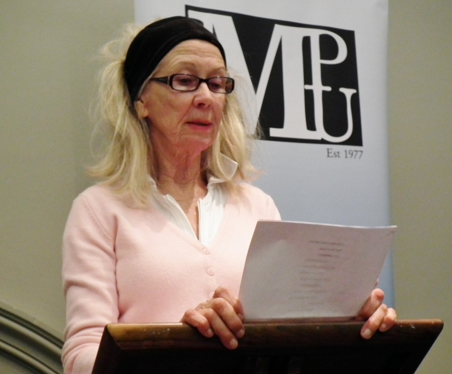  Avril Bradley, Melb Poets Union event 