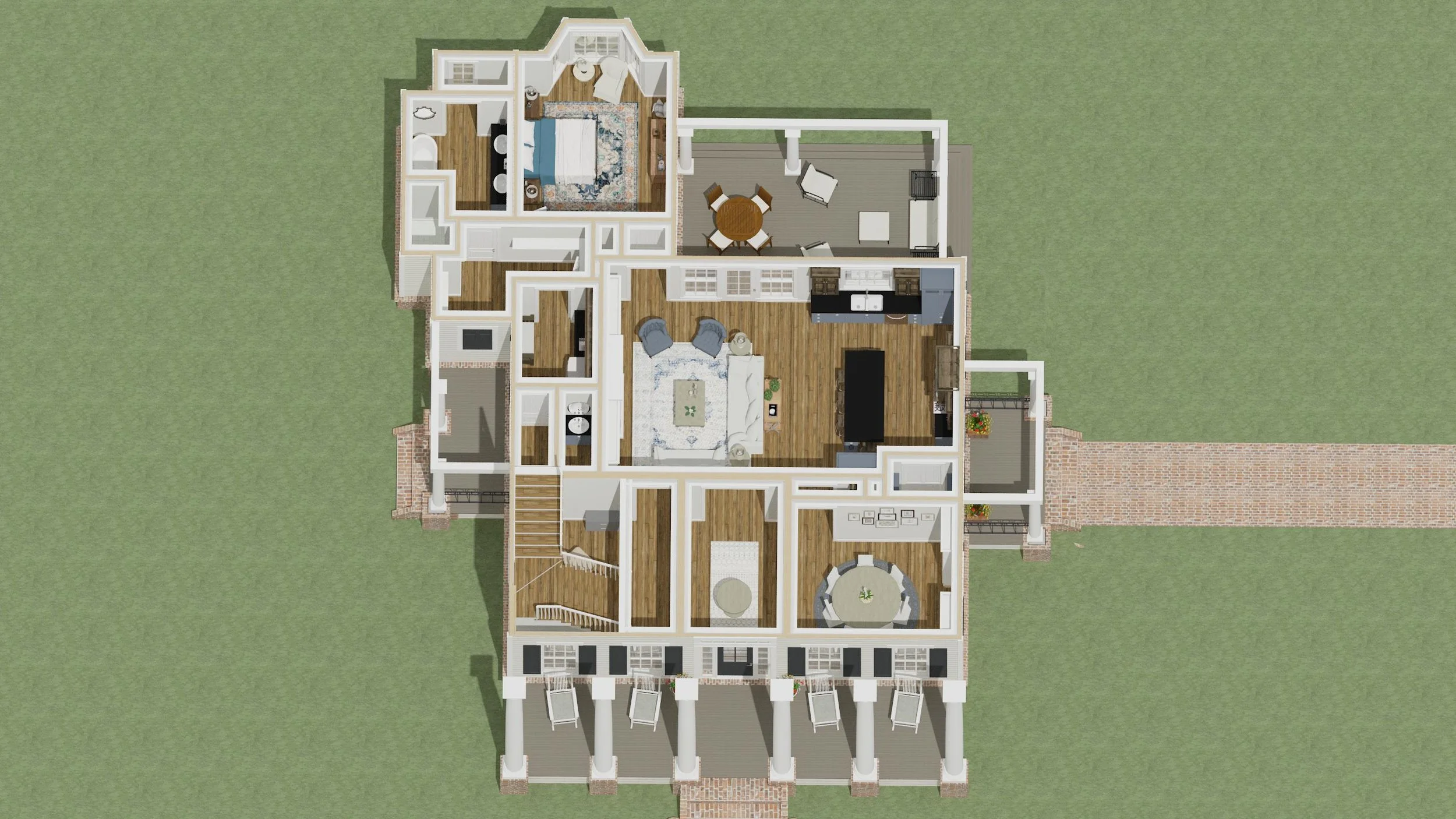 Tutwiler Residence — Lake & Land Studio