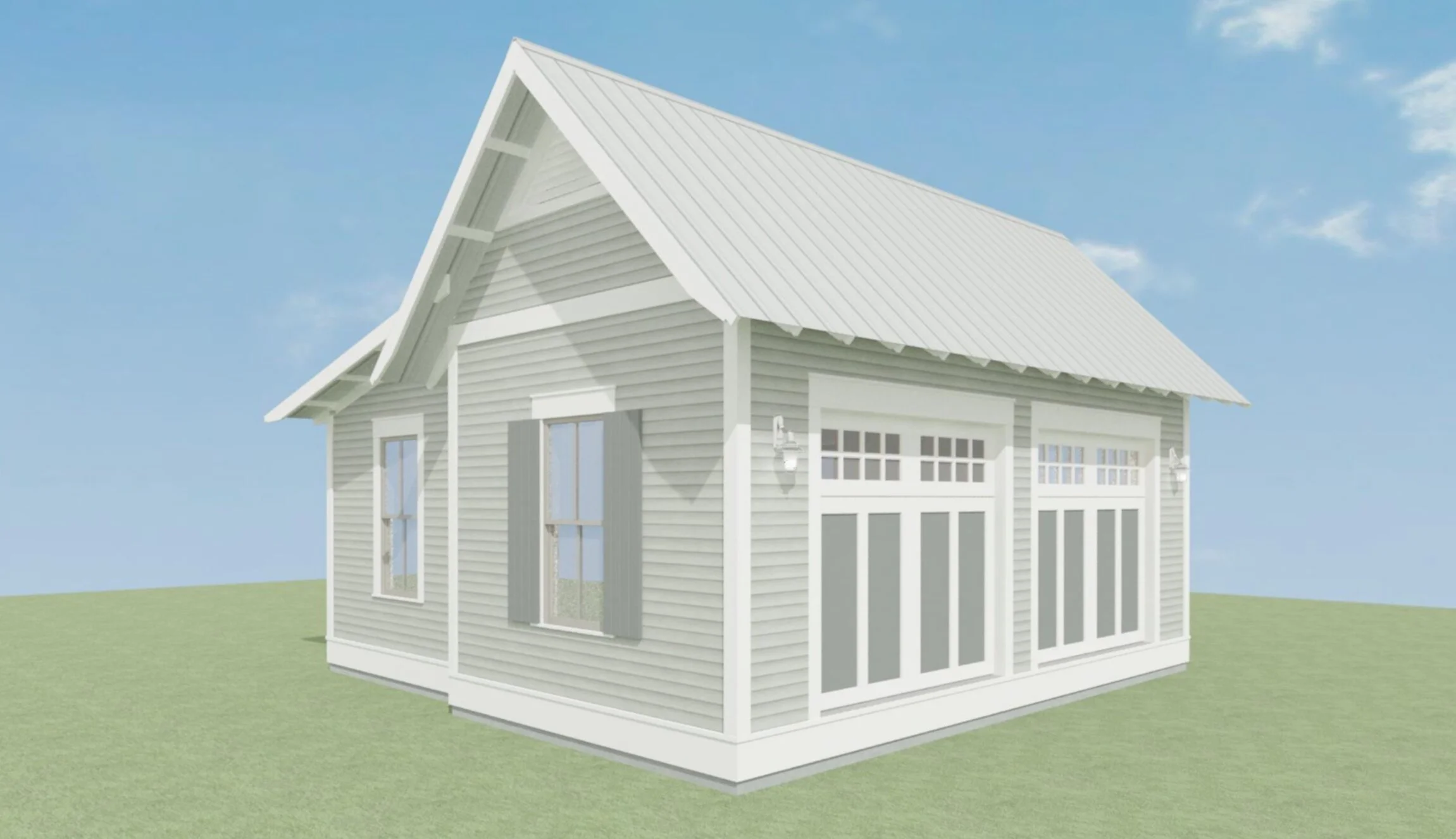 Brandon Garage (Gable Side Loaded)