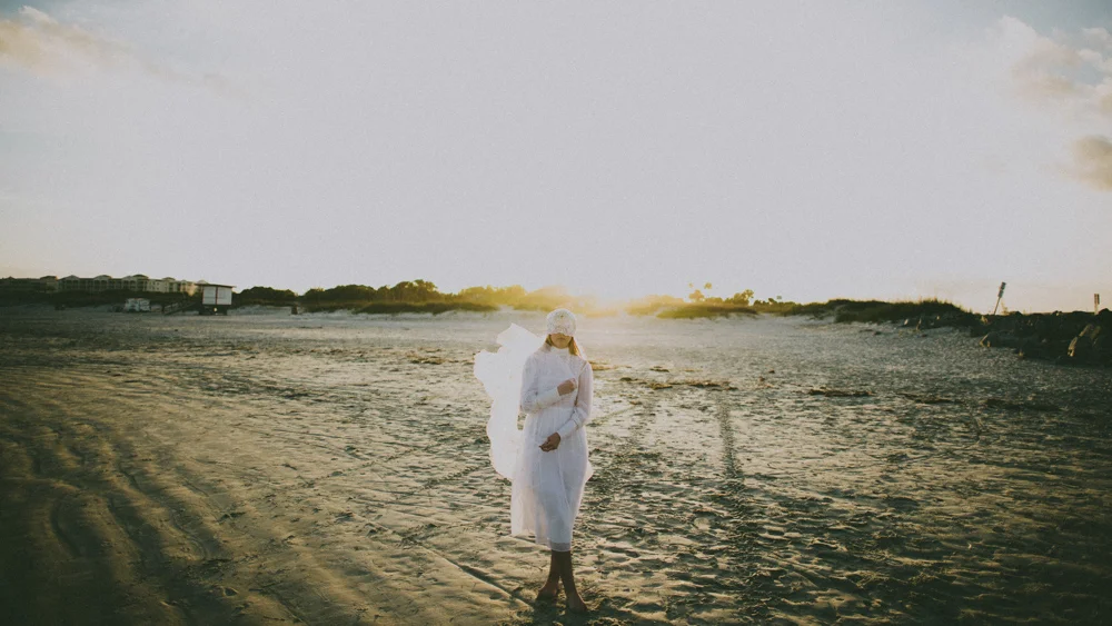 VINTAGE FASHION BEACH STYLE SHOOT | CAPE CANAVERAL FLORIDA