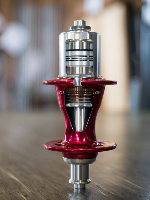Moyeux Chris King R45 Frein Sur Jante – Rouges – Occasion, Bon état