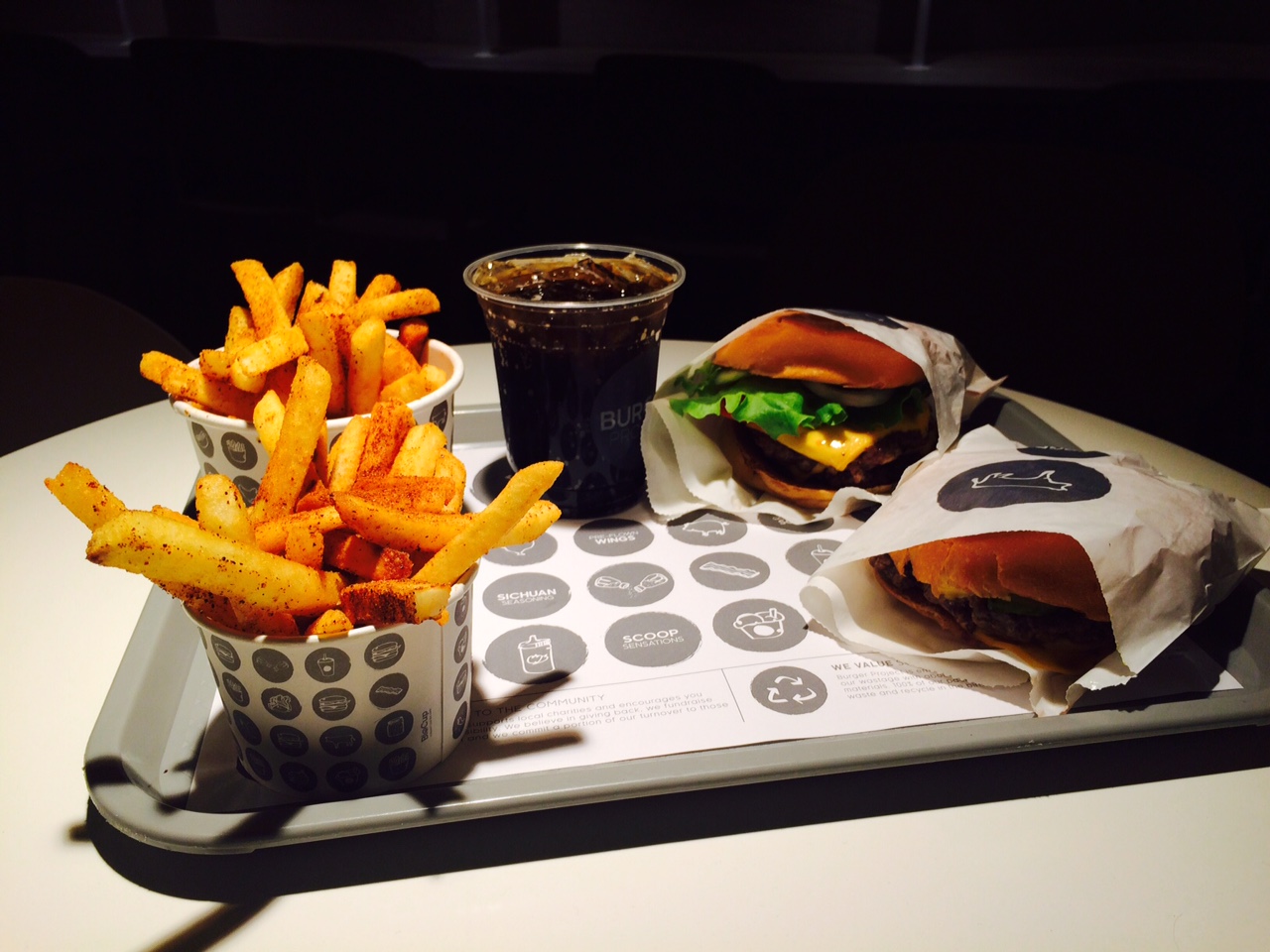 THE BURGER I ATE THE NIGHT BEFORE. NEIL PERRY FTW.