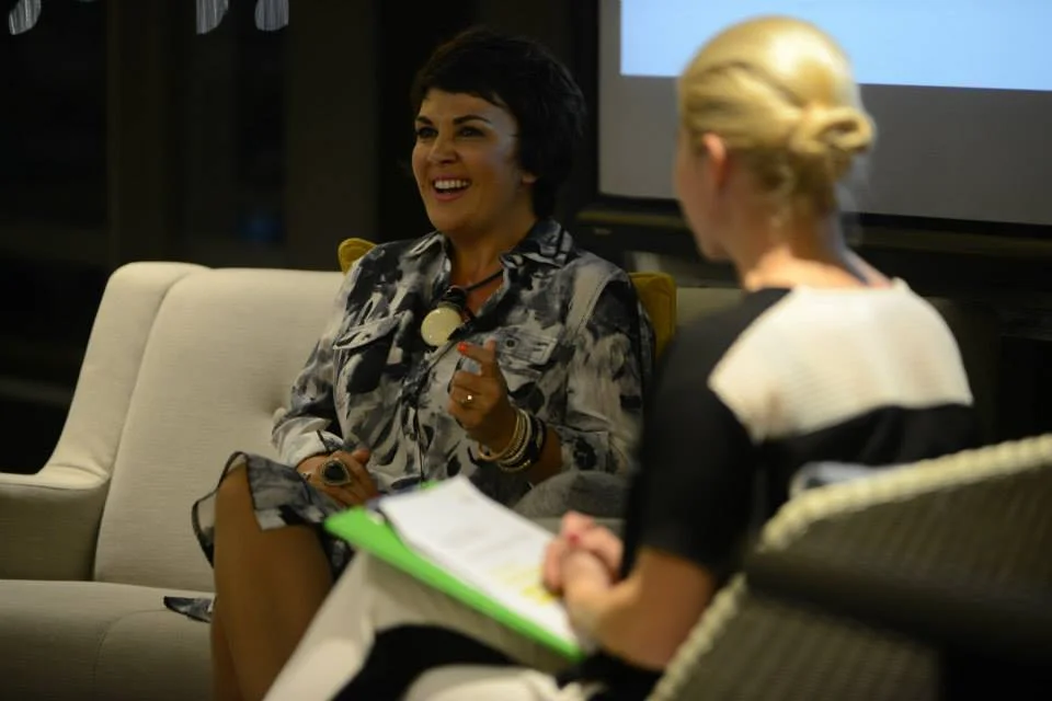 Cass and Jess at the Rethink Passionate People with Purpose event last month