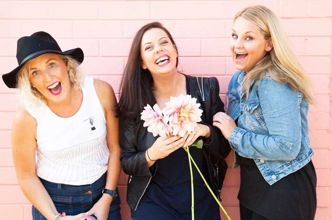 Adelle, Rach and Kristy - powerhouse ladies on a mission to change the world!